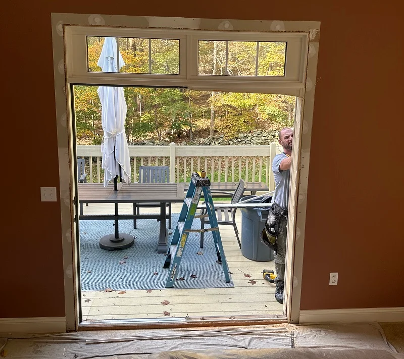 Patio door removal